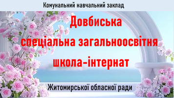 Довбиська  школа-інтернат